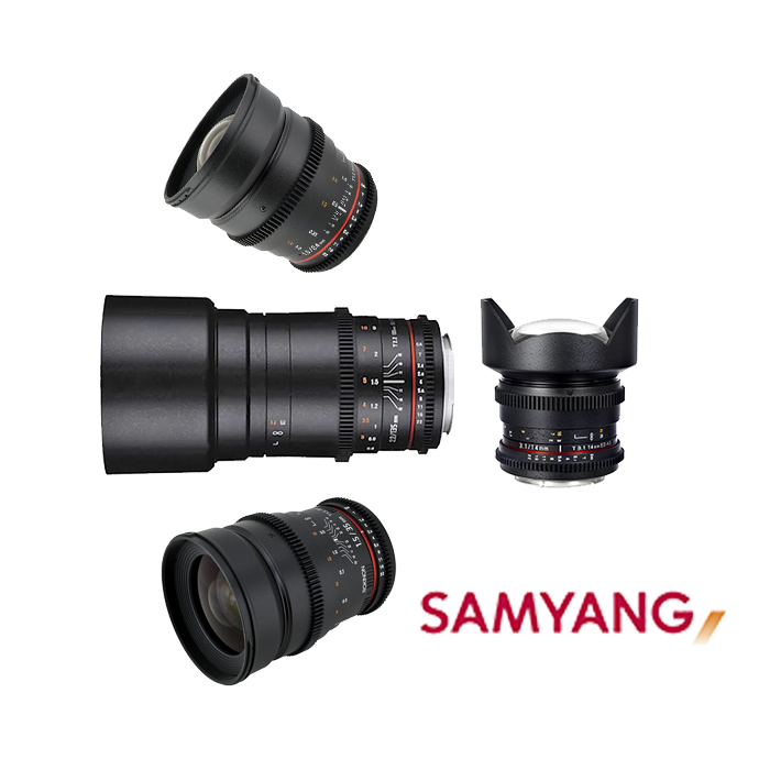 Samyang Sinema Lens Seti 
